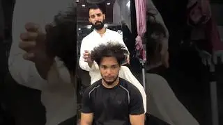 Curly to straight  hair Rebonding treatment #youtubeshorts #viral #youtube #shortvideo #trending