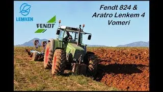 Aratura Canneti | Fendt Favorit 824 | Lenkem 4 Vomeri | Costaganna Team