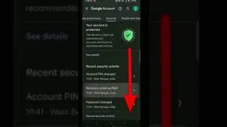 How to setup passkey in your Google account #googlepasskey#youtubesecurity #trending #viral #shorts