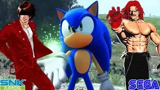 KOF MUGEN - Sonic Frontiers NJPT vs Ultimate HELL Blood CKOFM & Keyser team - Big showcase