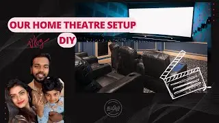 Vlog #41 Thala's Touch at Home! 🏏 | Dhoni-Themed Home Theatre Setup