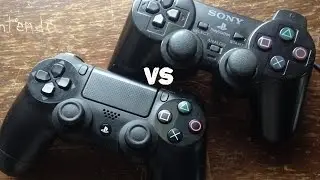 DualShock 2 vs DualShock 4