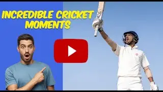 Best Cricket moments by Govind