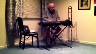 Al Morris at the piano 