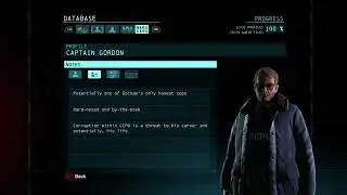 Batman Arkham Origins Captain Gordon Profile
