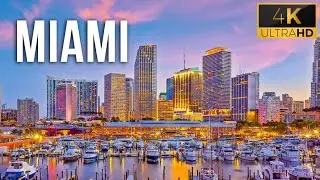 MIAMI in 4k UHD Drone | Florida FL USA United States of America