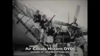 Air Canada Vickers Vanguard Visit Canada coast-to-coast TV ad circa 1966