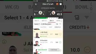T10 DREAM11 SMALL LEAGUE CONTESTS WIN DAILY UPDATE #cricket ##dream11 #t10league