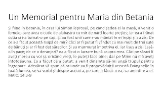 Romanian (Rom&acirc;nă) - A Memorial to Mary of Bethany - Soul Winning Gospel Presentation