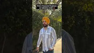 Every Corporate Employee on valentine week #viral #trending #funny #valentinesday #entertainment