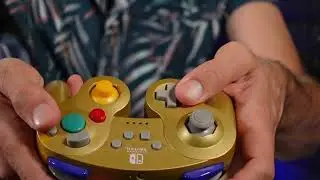 Gold Gamecube Controller Wireless for Nintendo Switch Quick Review