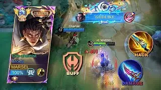 BRODY BUFF WITH NEW DAMAGE BUILD AND EMBLEM! BRODY GOLD LANE MONSTER!