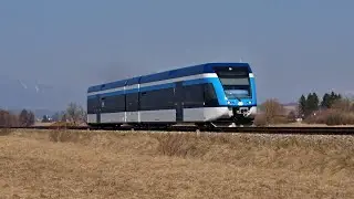 Vlaky Slovensko - Stadler ČD a prototypov&aacute; Sedmička v Turci
