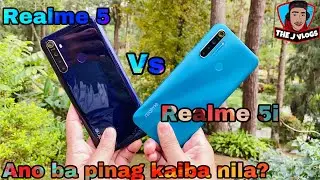 Realme 5 Vs Realme 5i | Phone Comparison | Tagalog | Camera Samples |
