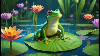 Hoppy Frog&rsquo;s Pond Song | Fun Animal Song for Kids | Nursery Rhymes and Baby Songs