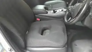 Car Back Care Summer Cool Seat Cushion - Black