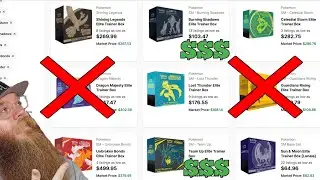 Pokemon Investing: Best Sets You Should Invest Into Right Now?? Sun & Moon Eilte Trainer Boxes