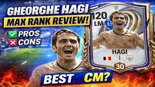 MAX RANK Gheorghe Hagi Gameplay & Review ⚡ Pros & Cons #TOTY26| #FCMobile