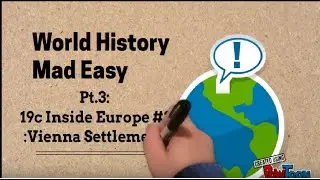 World History Made Easy Pt.3: 19c Inside Europe #2 /world history lecture , europe history