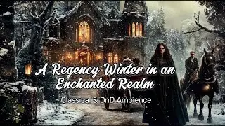 A Regency Winter in an Enchanted Realm ❄️ Fantasy Christmas Classical DnD Ambience | 공부음악