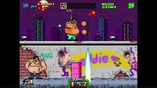 CHARLIE NINJA MITCHELL CORP - 1995 arcade retrogame longplay , complete game infinite credit