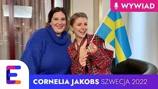 EUROWIZJA 2022: Cornelia Jakobs 🇸🇪: „byłoby wspaniale wygrać, ale samo bycie tutaj to duży sukces