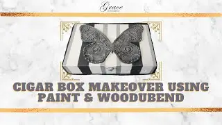 Cigar Box Makeover #painting #decoration #home #diy #fyp