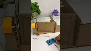 👉 Cardboard Electric Gate System with DC Motor | Smart Gate Working Model DIY