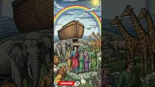 The Moment God Remembered Noah #faithhabits #biblestorytelling #biblestories #scriptureexplained