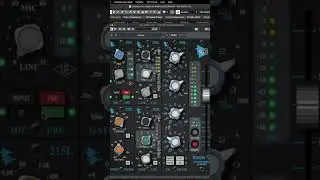 Travailler la voix avec une tranche de console API de chez UAD