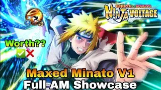 Maxed Minato V1 Limit Break +3 Full Showcase🔥 | Is He Worth Summoning?? | NxB Nv