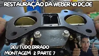 Restaura&ccedil;&atilde;o da Weber 40 DCOE - Montagem Parte 2 | 7677 - Mec&acirc;nica de Antigos