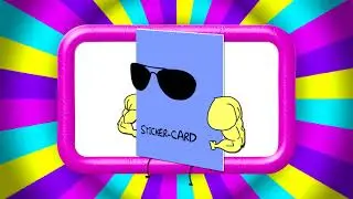 Sticker Card: a 2 in 1 promotional item for the Worldcup