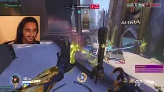 TESLA + GETQUAKEDON! MOIRA OVERWATCH GAMEPLAY SEASON 30