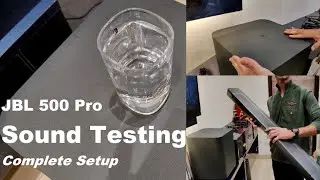 Sound Testing JBL 500 Pro 2024