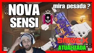 MELHOR SENSIBILIDADE E CONFIGURA&Ccedil;OES R6 PS4 /PS5 /XBOX  RAINBOW SIX SIEGE
