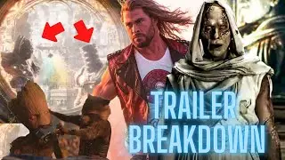 CELESTIALS REVEALED! Gorr! Guardians of the Galaxy! - Thor Love and Thunder Final Trailer Breakdown
