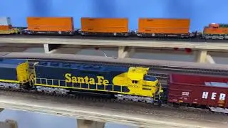 Southern Transcon Model Railroad, September, 9 2023 Fun Run Running Session