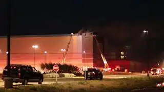 Fire at Amazon fulfillment center near Port of Little Rock