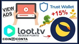 BANFAUCET COMO GANHAR TERRA (LUNC) E COLOCAR EM STAKE (STAKING) NA TRUST WALLET PELO CELULAR 2023