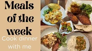 Meals Of The Week - Simple, Family Friendly Meals! Cook Dinner With Me Vlog