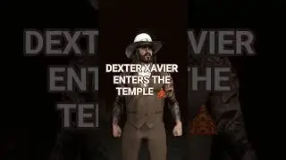 DEXTER XAVIER ENTERS THE TEMPLE 🛕 #wwe2k25 #cawwrestling #cawuniverse #caw #efed #wrestling #wwe