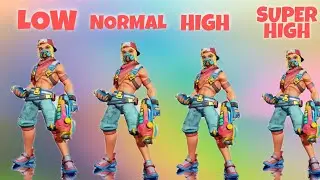 T3 ARENA - Graphics Comparison - 🔥 LOW vs NORMAL vs HIGH vs SURER HIGH - 😱 { Throtex Gaming } 🥵