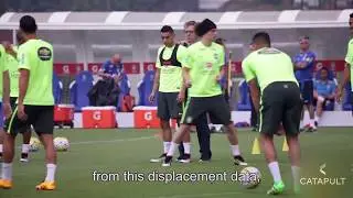 Brazil national team using Catapult to improve performance