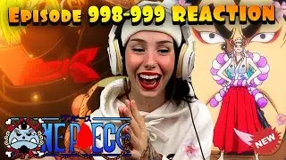 SANJI AND YAMATO ENTRANCE One Piece Episode 998-999 | REACTION