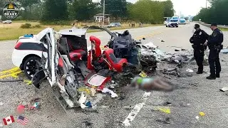 220 SHOCKING Car Crashes Moments Compilation 2025: Idiots in Cars Caught On Camera