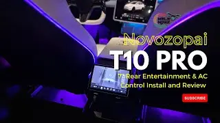 Novozopai T10 Pro 7&rdquo; Rear Display for Tesla Model 3 & Y | Unboxing, Installation, & Review!