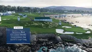 PGA Tour Career Mode 3rd Round At Pebble Beach