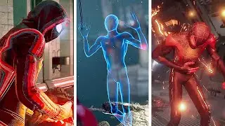 Marvel's Spider-Man: Miles Morales - ALL Miles Reactions To His New Powers