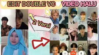 CARA EDIT  BACKGROUND VIDEO HALU KPOP MULUS | VIDEO CALL SAMA TAEHYUNG BTS, JAEHYUN NCT, EXO